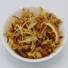 Load image into Gallery viewer, dish of loose leaf mango tea