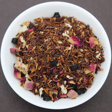 Load image into Gallery viewer, View of dish of rhubarb and raspberry tea