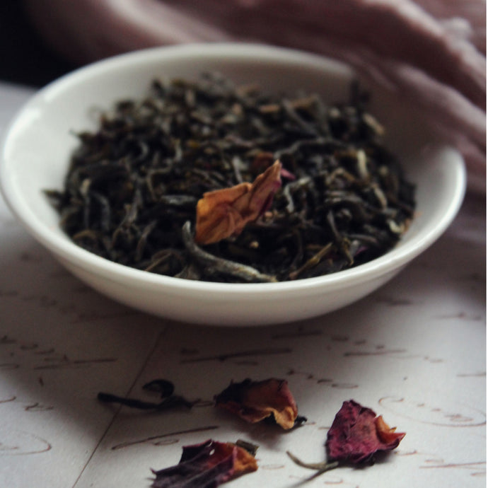 China rose green tea