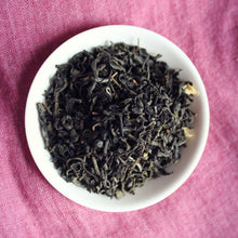 Load image into Gallery viewer, Dish of jasmine green loose leaf tea