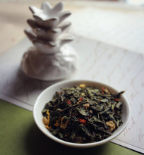 Load image into Gallery viewer, Dish of pineapple sencha green tea